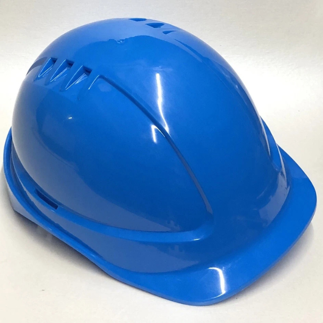 Workwear Safety Helmet – Blue PPE Head Protection for Job Sites and Heavy-Duty Tasks