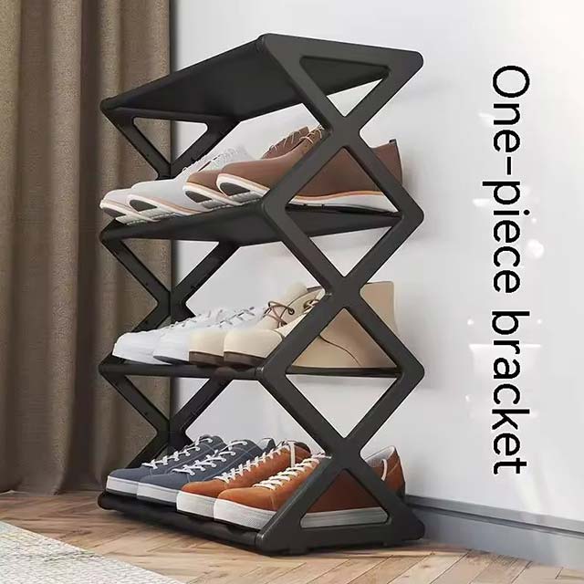 X-Shaped Shoe Rack - Multi-Functional Dust-Proof Shoe Cabinet, Easy Assembly for Simple Home Organization
