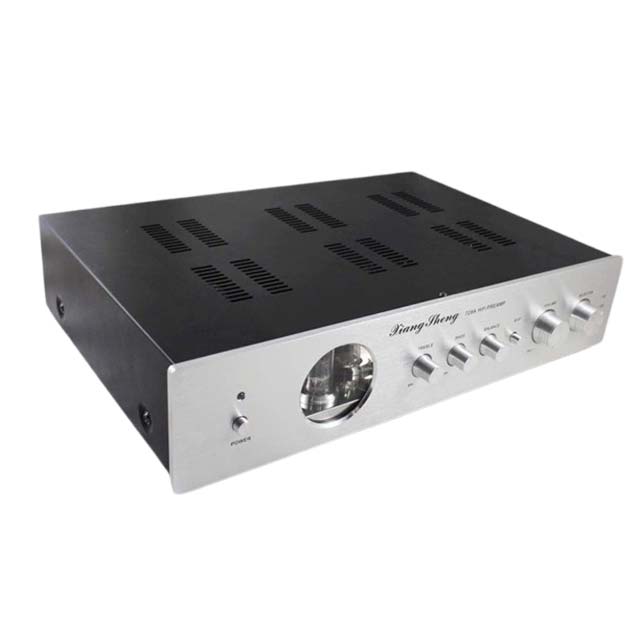 XiangSheng 728A Tube Pre-Amplifier – Japanese Shigeru WADA Electrical Circuit Preamp Upgrade (XS-728A-Pream-Black-Upgraded)