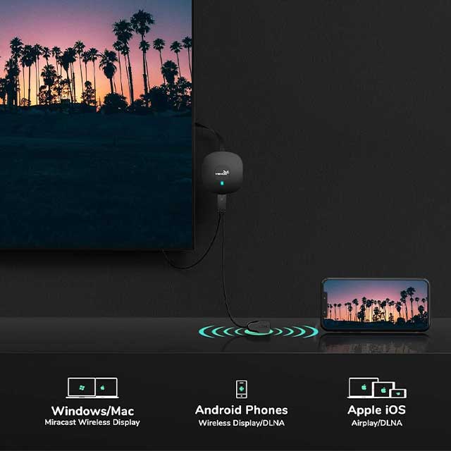 YEHUA 4K Wireless Display Dongle