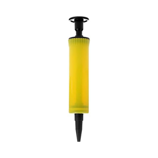 Yellow Balloon Hand Pump – Portable Manual Air Inflator for Balloons, Durable Mini Plastic Design
