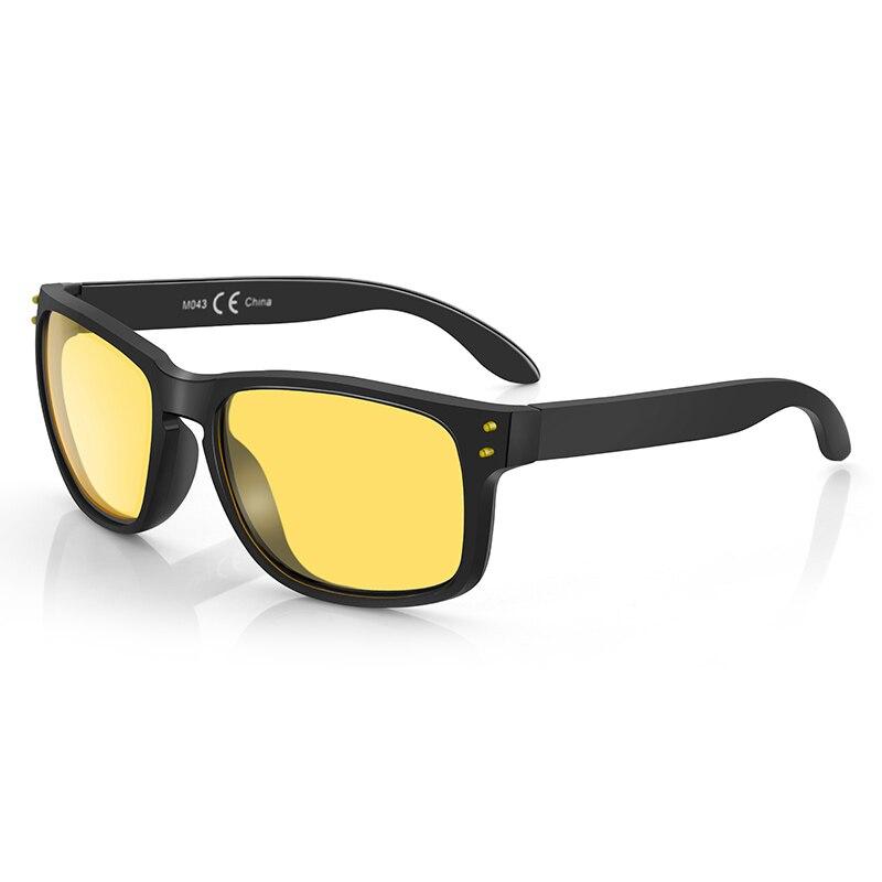 Monture de lunettes polarisées carrée classique pour hommes (620015S) 
