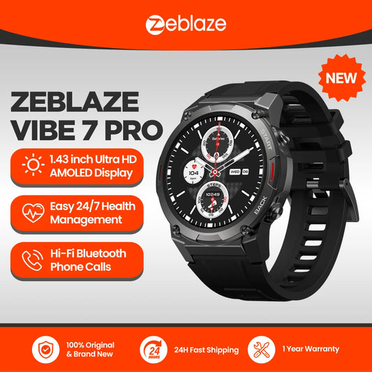 Zeblaze VIBE 7 PRO Voice Calling Smart Watch 1 43 Inch AMOLED Display Hi Fi Phone.jpg 