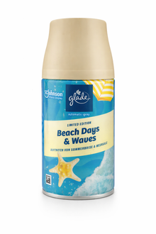 Glade Touch & Fresh Mini Désodorisant Vaporisateur – Plage et Vagues 270ml