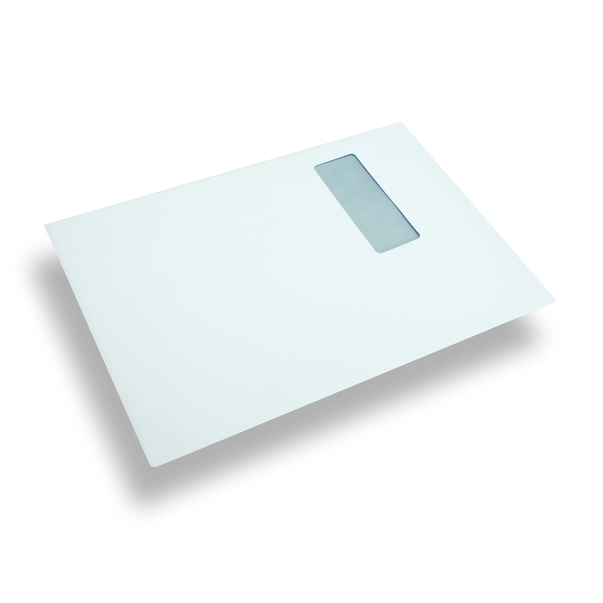 A4 / C4 White Paper Envelopes with Left Window 250 Pcs – Professional Mailing Envelopes for Documents, Invoices & Office Use
