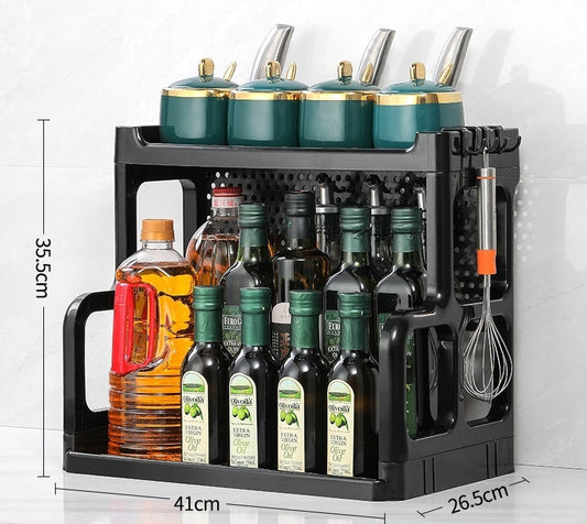 Étagères de cuisine sans perforation