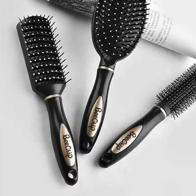 Air Bag Anti-Static Comb – Plastic Massage Hair Brush for Curly Hair, SPA Head Massager, Practical Household Care