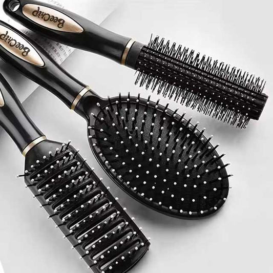 Air Bag Anti-Static Comb – Plastic Massage Hair Brush for Curly Hair, SPA Head Massager, Practical Household Care