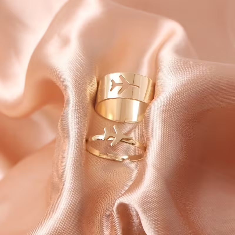 Airplane Adjustable Women Ring (EGR003)