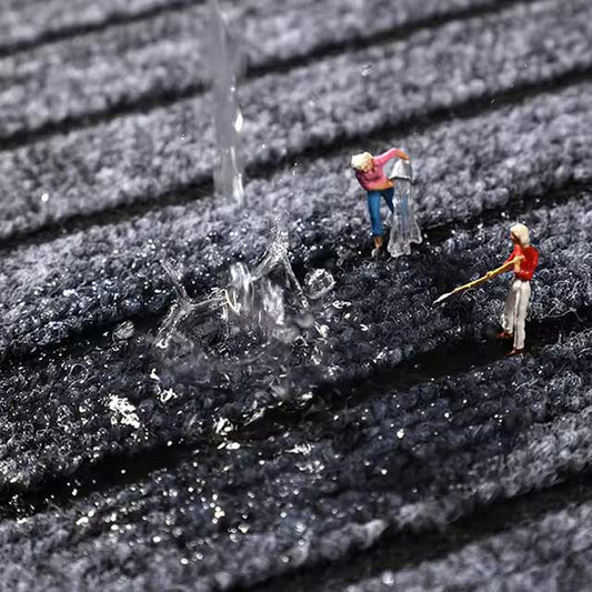 Anti-Slip Kitchen Mat - Full Coverage Oil-Absorbent Floor Carpet, DIY Doormat, Long Hallway Runner Rug, Easy to Clean