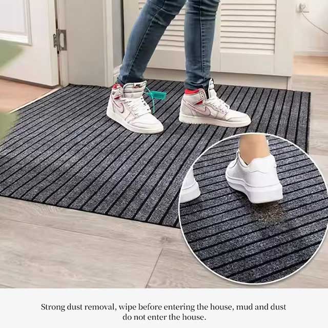 Anti-Slip Kitchen Mat - Full Coverage Oil-Absorbent Floor Carpet, DIY Doormat, Long Hallway Runner Rug, Easy to Clean