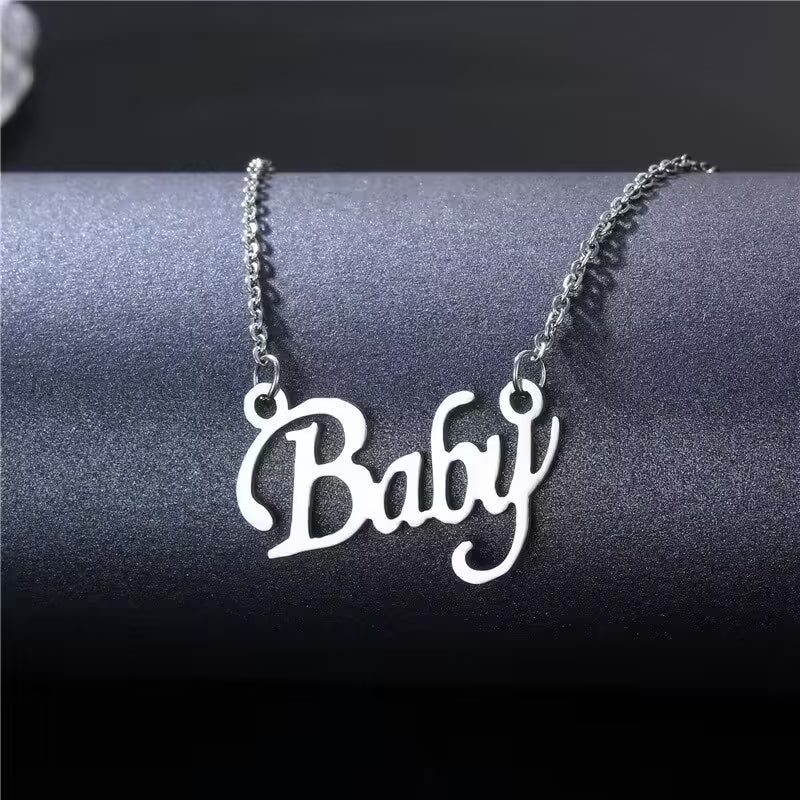 Collier pendentif « Bébé » pour femme (EGN083)