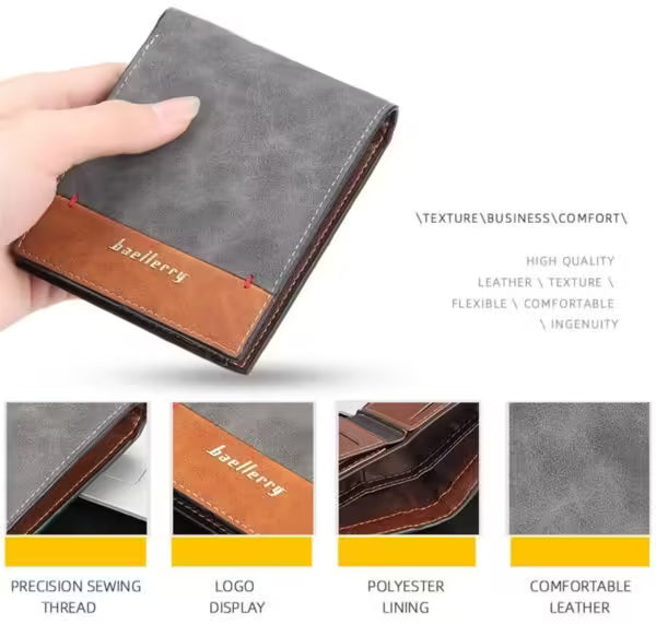 PORTEFEUILLE BAELLERY POUR HOMMES (DR058)