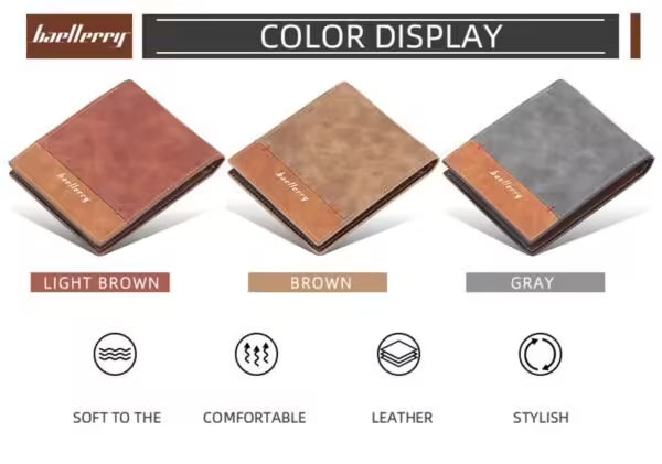 PORTEFEUILLE BAELLERY POUR HOMMES (DR058)