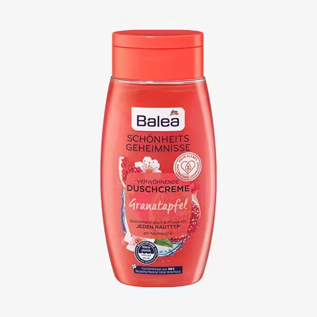 Balea beauty secrets Cream shower beauty secrets pomegranate, 250 ml