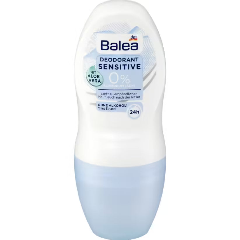 Sensitive deodorant roll on 24h gentle protection