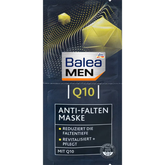 Balea MEN Maske Q10 Anti-Falten, 16 ml
