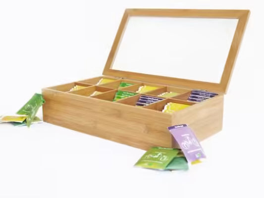 BAMBUM Bonte 10 Section Tea Box