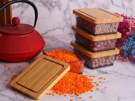 Boîte de rangement à 4 niveaux BAMBUM®