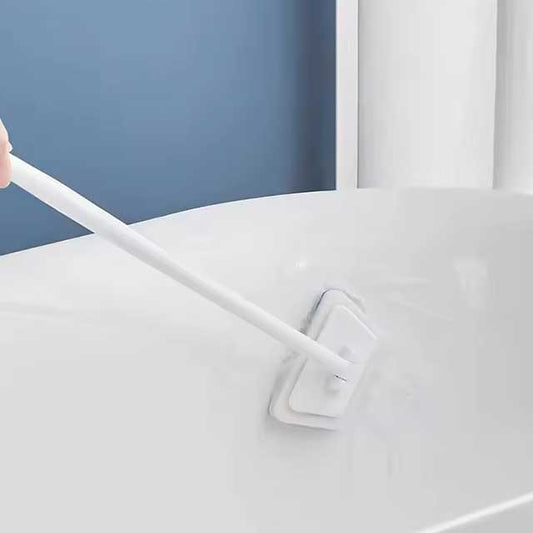 Bathroom Wall Brush Multifunctional Long Handle Removable Sponge Brush - Tile, Floor & Bathtub Cleaning Tool for Household
