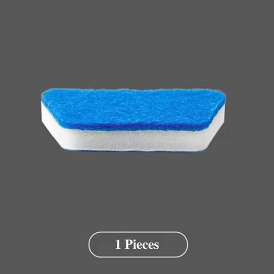 Bathroom Wall Brush Multifunctional Long Handle Removable Sponge Brush - Tile, Floor & Bathtub Cleaning Tool for Household