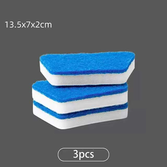 Bathroom Wall Brush Multifunctional Long Handle Removable Sponge Brush - Tile, Floor & Bathtub Cleaning Tool for Household