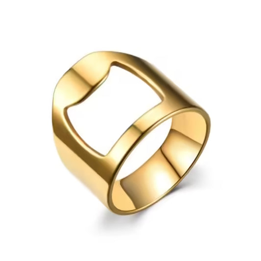 Beer Opener Stainless Steel Ring (004)