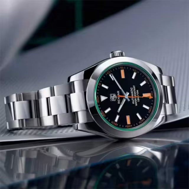 BENYAR Stainless Steel Men Automatic Movement Watch Model (BY-5152)