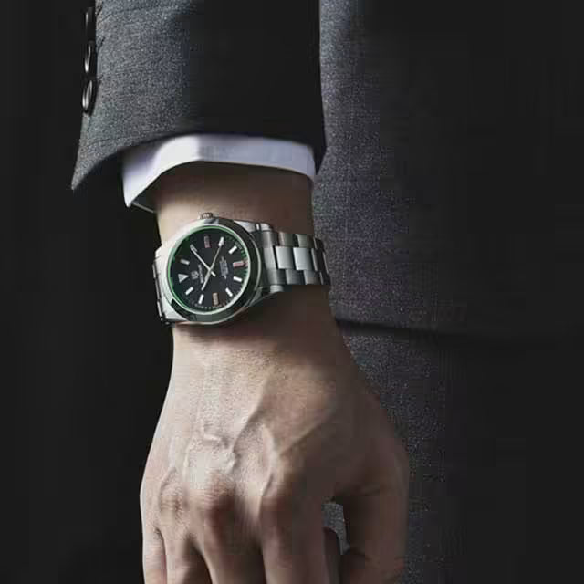 Montre BENYAR pour homme en acier inoxydable à mouvement automatique, modèle BY-5152