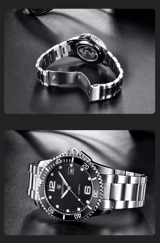 BENYAR Stainless Steel Men Automatic Movement Watch Model (BY-5152)
