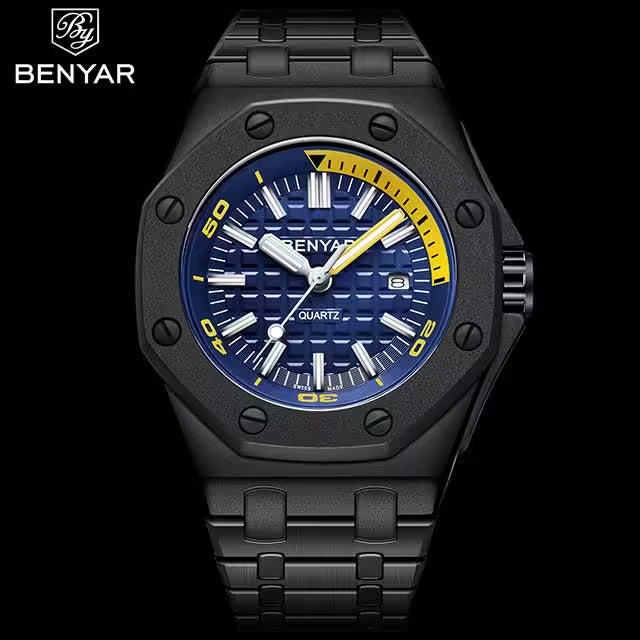 BENYAR Stainless Steel Men Watch Model (BY-5123)