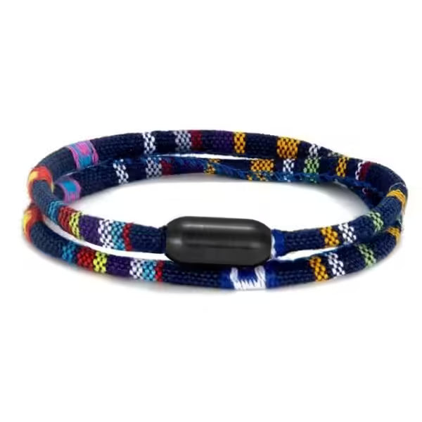 Black Magnet Buckle Waterproof Women Bracelet (EGBT091)