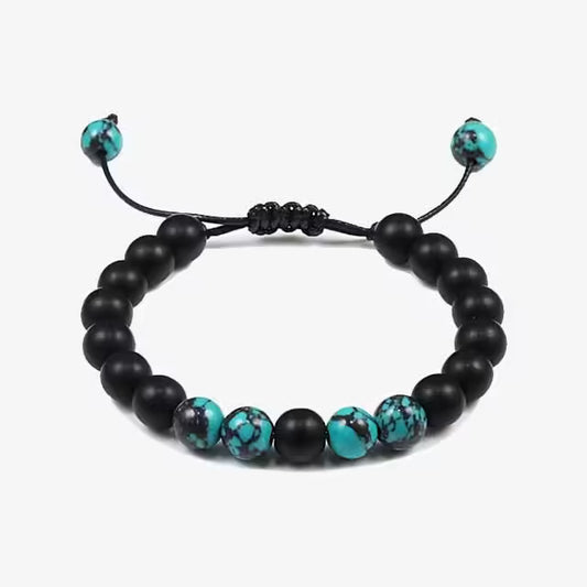 سوار شامبالا أزرق قابل للتعديل (EGBT317)