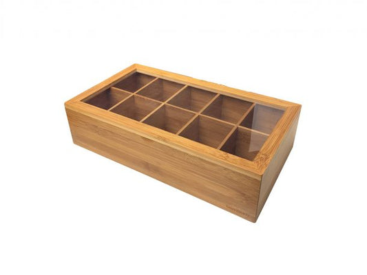 BAMBUM Bonte 10 Section Tea Box