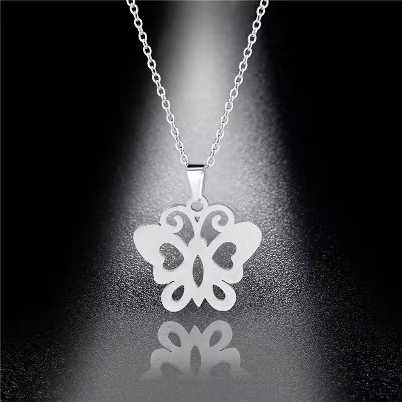 Collier papillon pour femme (EGN154)