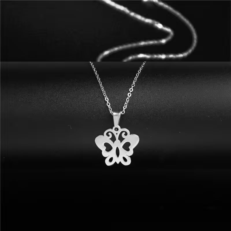 Butterfly Chain Women Necklace(EGN154)