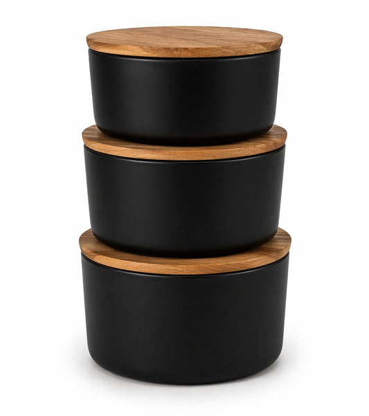 WIBRA Storage Box Set of 3 (0,5L / 0,76L / 1,3L)