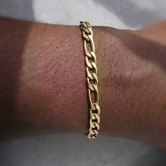 Bracelet unisexe simple en acier inoxydable (EGBT412)