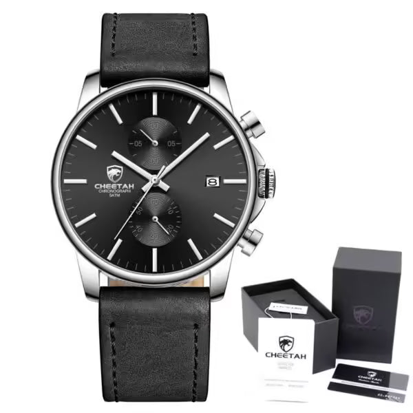 CHEETAH Chronograph Leather Men Watch (CH1604L)
