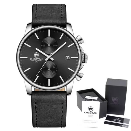 CHEETAH Chronograph Leather Men Watch (CH1604L)