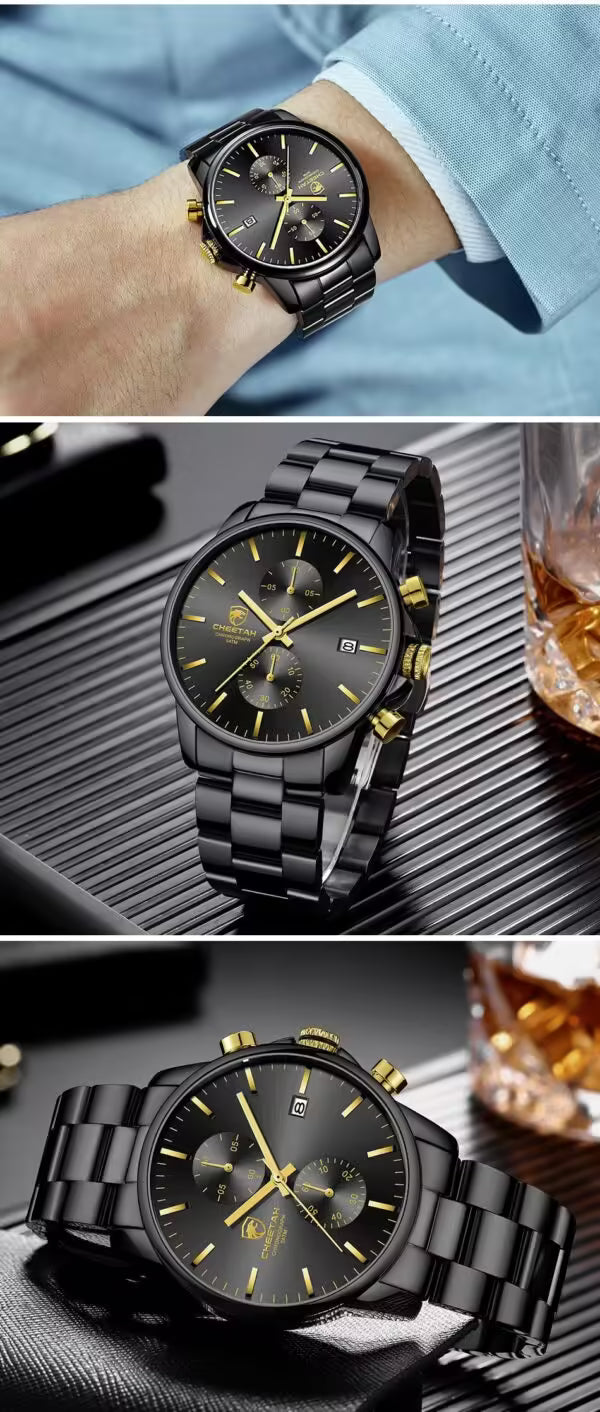 CHEETAH Chronograph Stainless Steel Men Watch (CH1604)