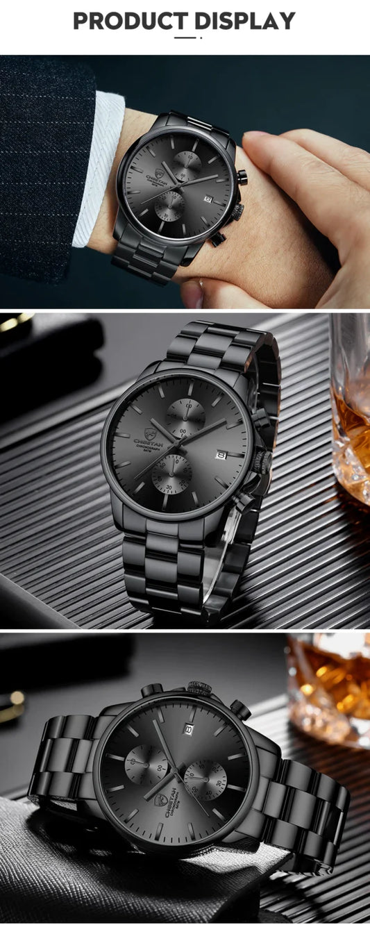 CHEETAH Chronograph Stainless Steel Men Watch (CH1604S)