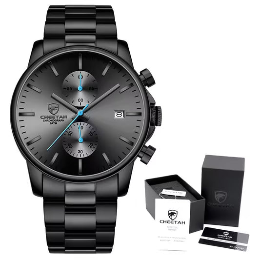 CHEETAH Chronograph Stainless Steel Men Watch (CH1604S)