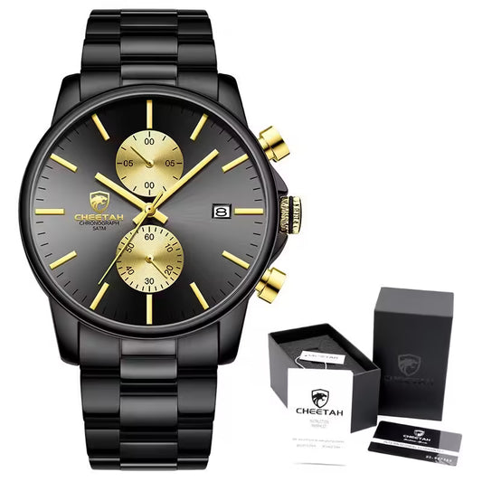 CHEETAH Chronograph Stainless Steel Men Watch (CH1604S)