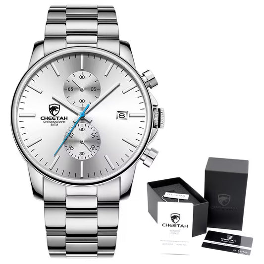 CHEETAH Chronograph Stainless Steel Men Watch (CH1604S)