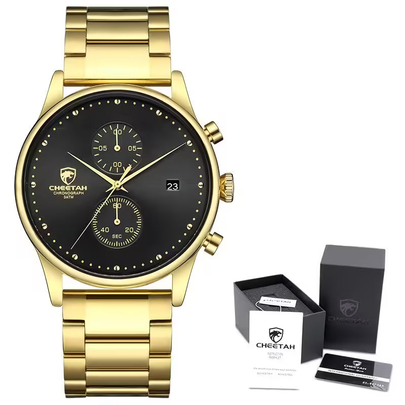 CHEETAH Chronograph Stainless Steel Men Watch (CH1605S)