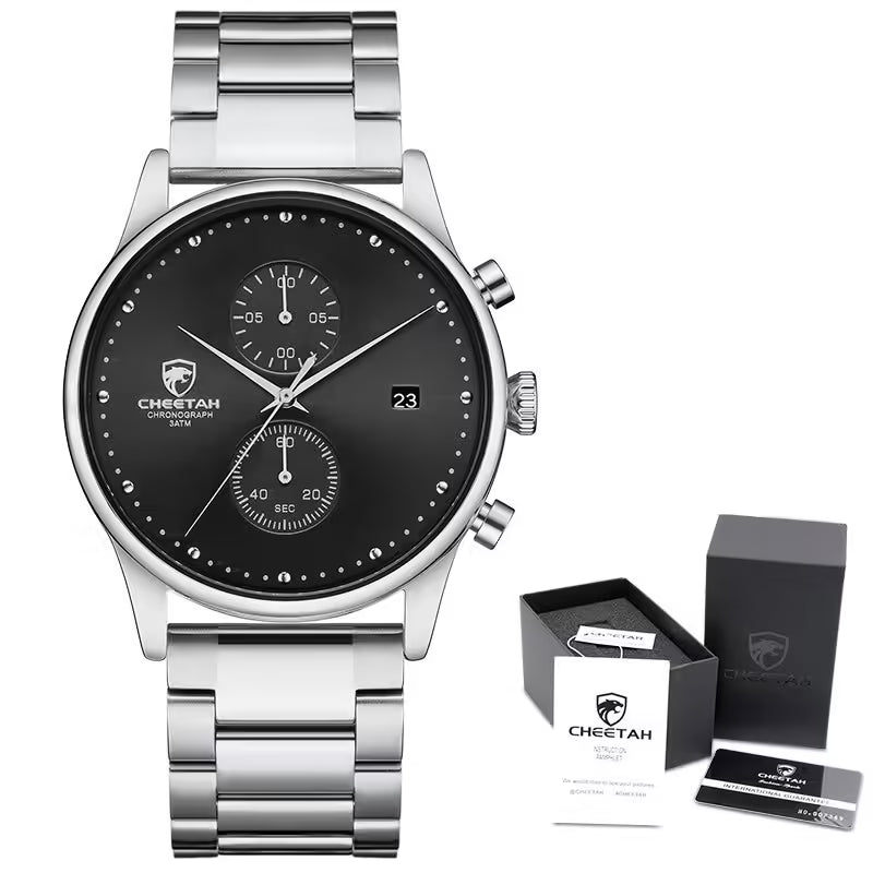 CHEETAH Chronograph Stainless Steel Men Watch (CH1605S)