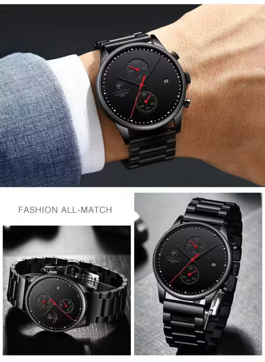 CHEETAH Chronograph Stainless Steel Men Watch (CH1605S)