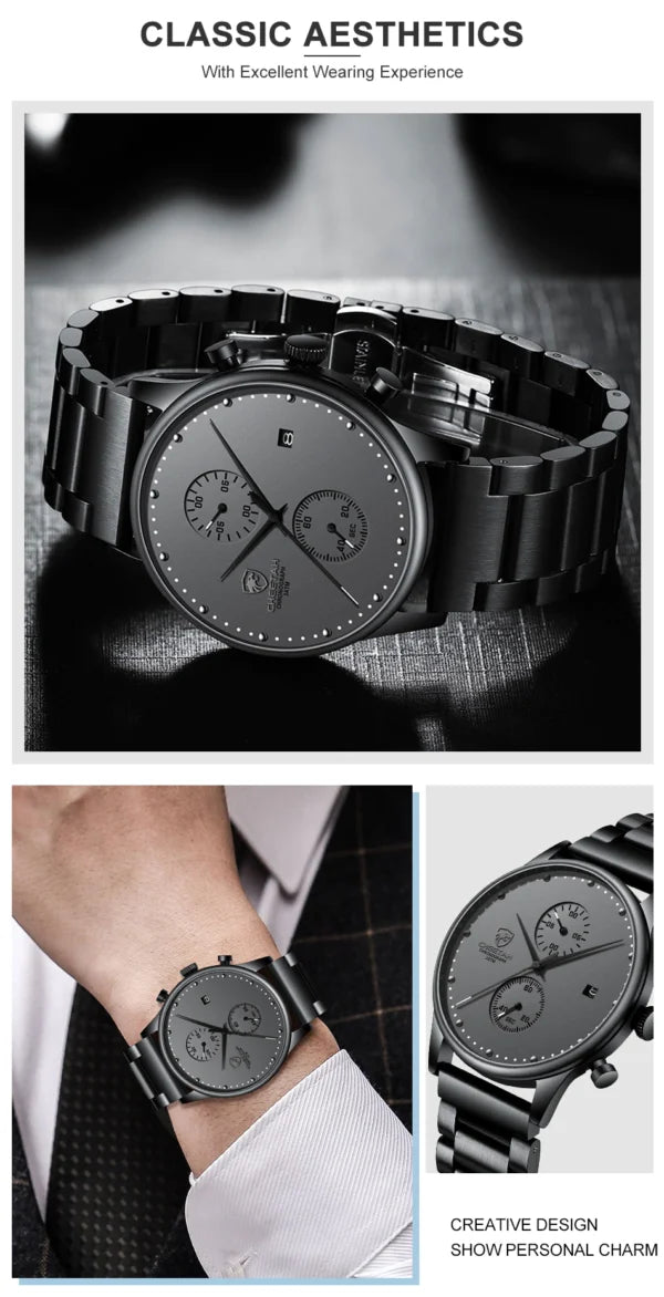 CHEETAH Chronograph Stainless Steel Men Watch (CH1605S)