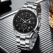 cheetah chronograph stainless steel men watch ch1607S featured img